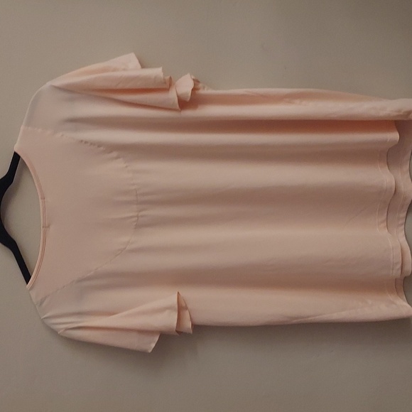 INK+IVY Peach Floral Paisley Pajama Short Set - Picture 9 of 10